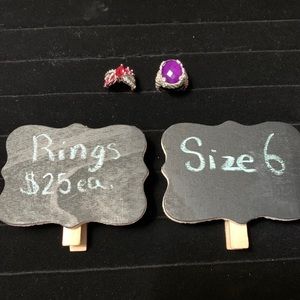 Beautiful Sterling Silver Rings